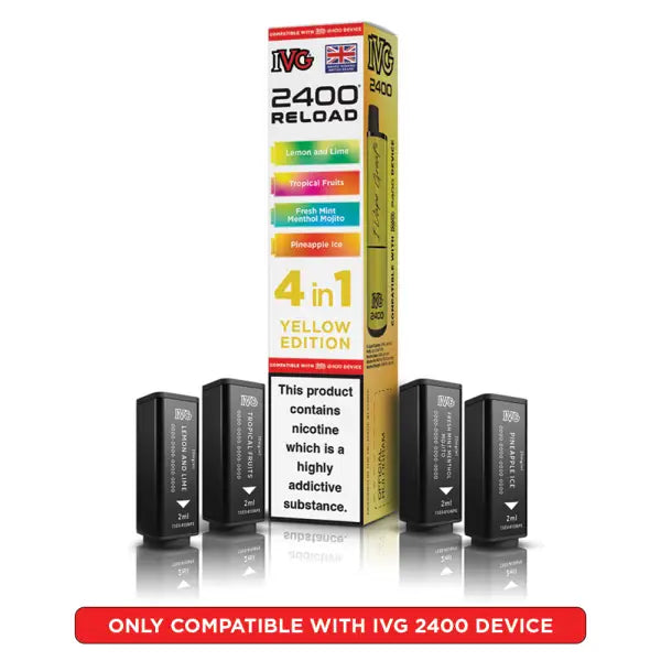 IVG 2400 Refill Reload Pods Prefilled