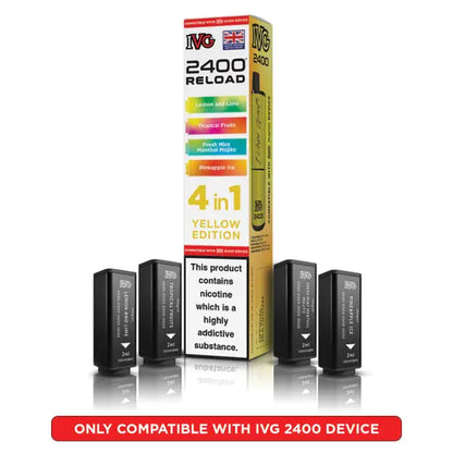 IVG 2400 Refill Reload Pods Prefilled