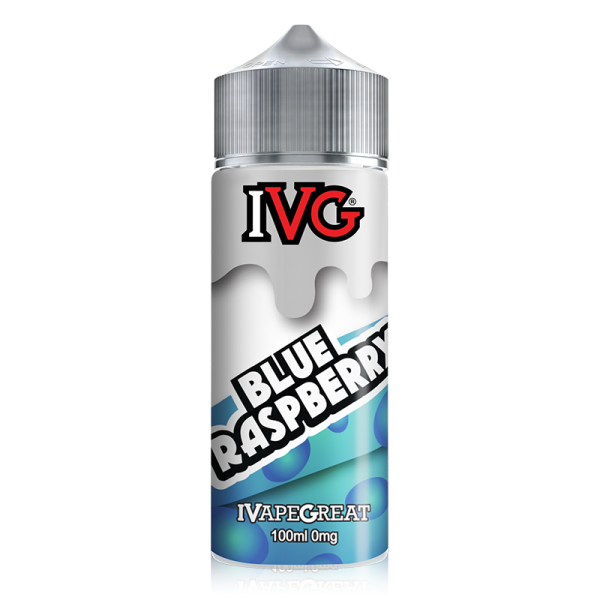 IVG Blue Raspberry 100ml - E-liquid - Shortfills