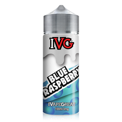 IVG Blue Raspberry 100ml - E-liquid - Shortfills
