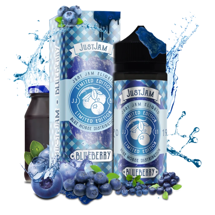 Just Jam Blueberry 100ml Shortfill E-liquid - E-Liquid