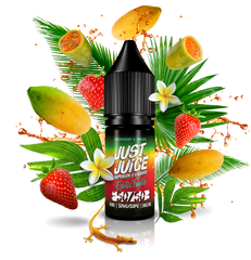 EcigZoo :Just Juice 50/50 Range, Strawberry & Curuba / 3mg / 10ml, E-Liquid - Just Juice 50/50 Range