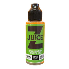 Kiwi Passion Guava Ice 50|50 Shortfill 100ml by Zoo Juice -