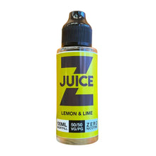 Lemon & Lime 50|50 Shortfill 100ml by Zoo Juice - E-liquid -