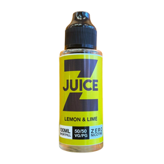 Lemon & Lime 50|50 Shortfill 100ml by Zoo Juice - E-liquid -