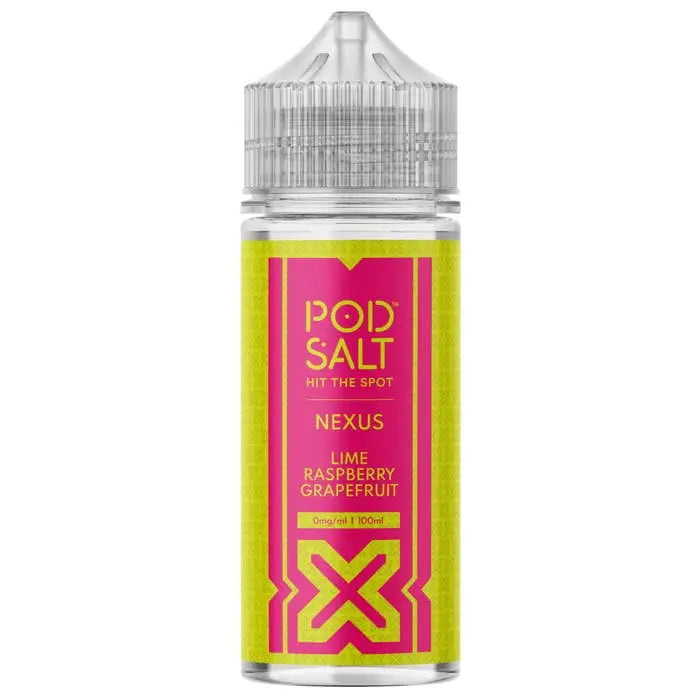 Lime Raspberry Grapefruit 100ml E-liquid - Pod Salt