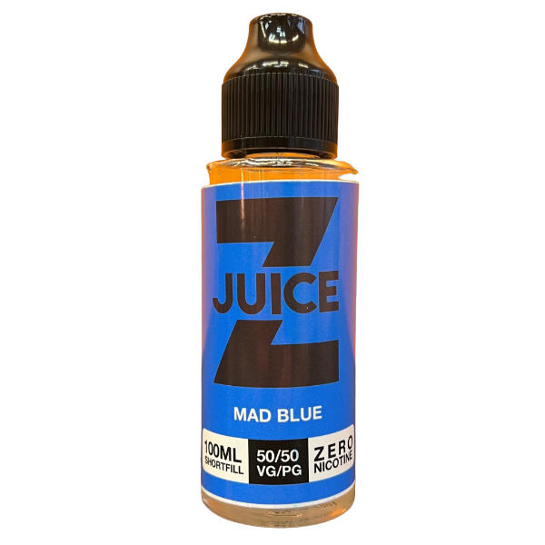 Mad Blue 50|50 Shortfill 100ml by Zoo Juice - E-liquid -