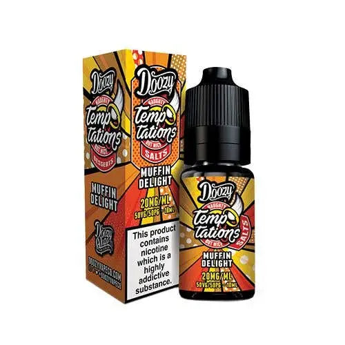 Doozy Vape Nic Salts available at ecigzoo in 10mg and 20mg Muffin Delight