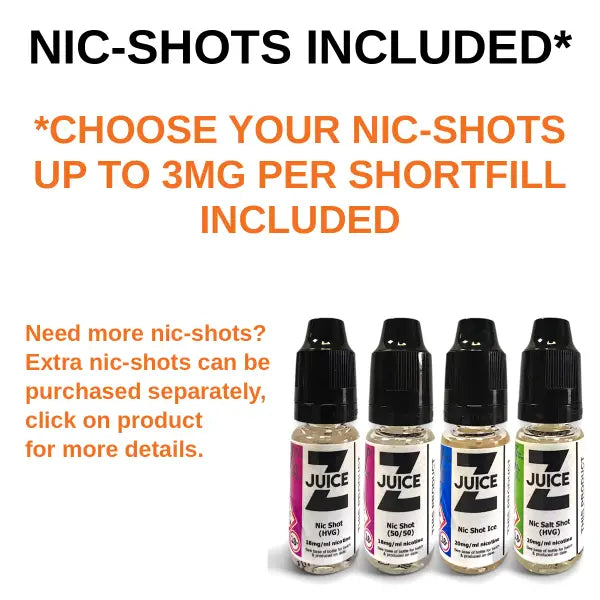Nic-Shots Addon (To make 3mg per Shortfill - Max) Free