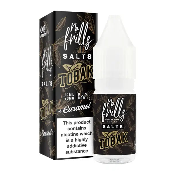 No Frills Nic Salt Range E-liquid - Salts