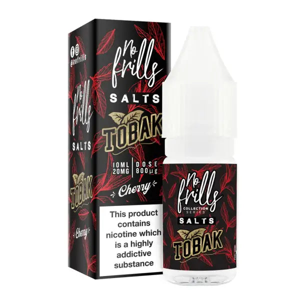 No Frills Nic Salt Range E-liquid - Salts