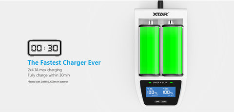XTAR Over 4 Slim Fast Charger