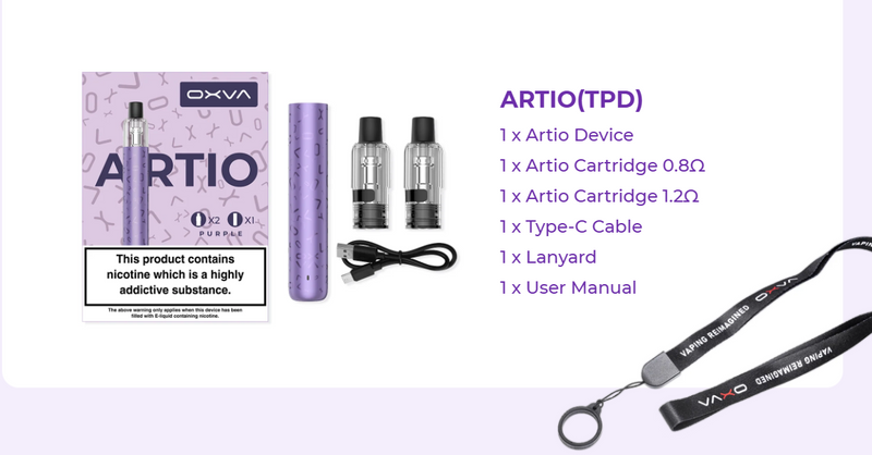 Oxva Artio Pod Kit - Kits OXVA