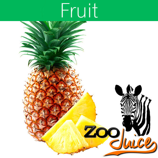 Pineapple E-liquid by Zoo Juice available in 3mg, 6mg and 12mg 