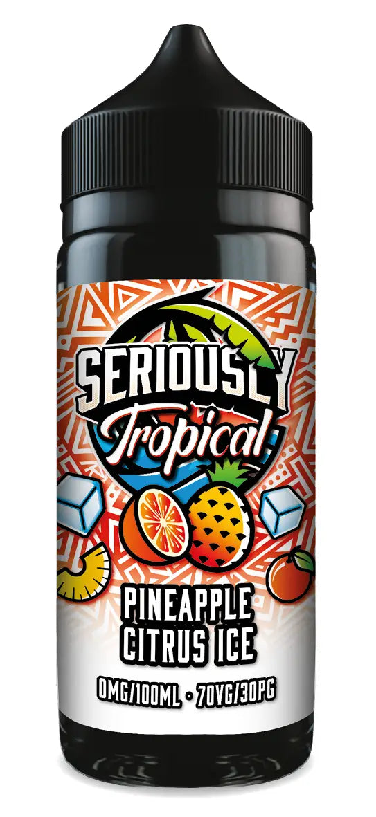 Pineapple Citrus Ice 100ml Shortfill E-liquid by Seriously