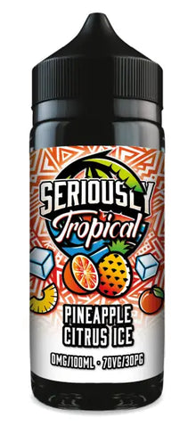 Pineapple Citrus Ice 100ml Shortfill E-liquid by Seriously