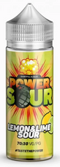 EcigZoo :Power Sour Lemon & Lime 100ml Shortfill E-liquid, 100ml, 