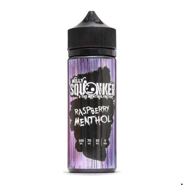 Raspberry Menthol 100ml by Willy Squonker  