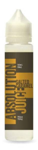 EcigZoo :Salted Caramel 50ml Shortfill, 50ml, E-liquid - Absolution