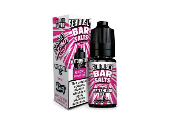 Seriously Bar Salts - Watermelon Ice Nic Salt - E-liquid -