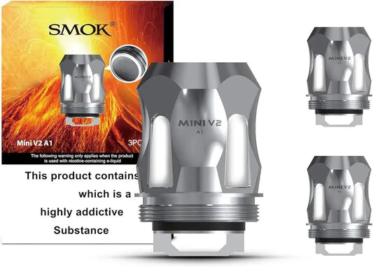 SmoK TFV Mini V2 Stainless A1 Coils |3 Pack| Sale Smok