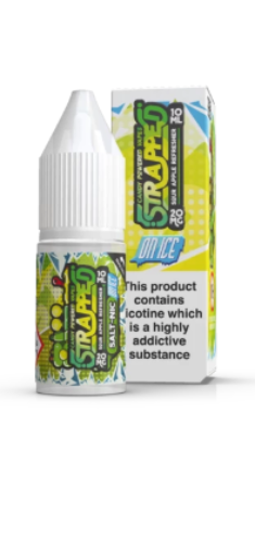 EcigZoo :Strapped 20mg Salts On Ice, Apple Sour Refresher, 