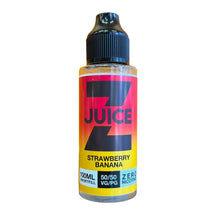 Strawberry Banana Ice 50|50 Shortfill 100ml by Zoo Juice