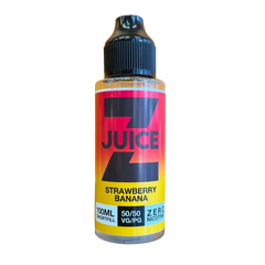 Strawberry Banana Ice 50|50 Shortfill 100ml by Zoo Juice