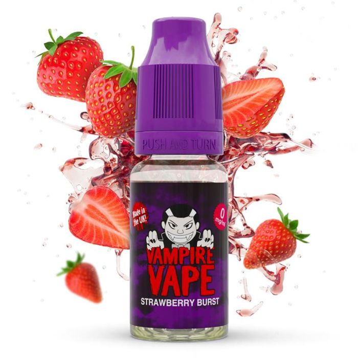 Strawberry Burst by Vampire - E-liquid - Vape