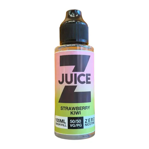 Strawberry & Kiwi 50|50 Shortfill 100ml by Zoo Juice -