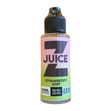 Strawberry & Kiwi 50|50 Shortfill 100ml by Zoo Juice -