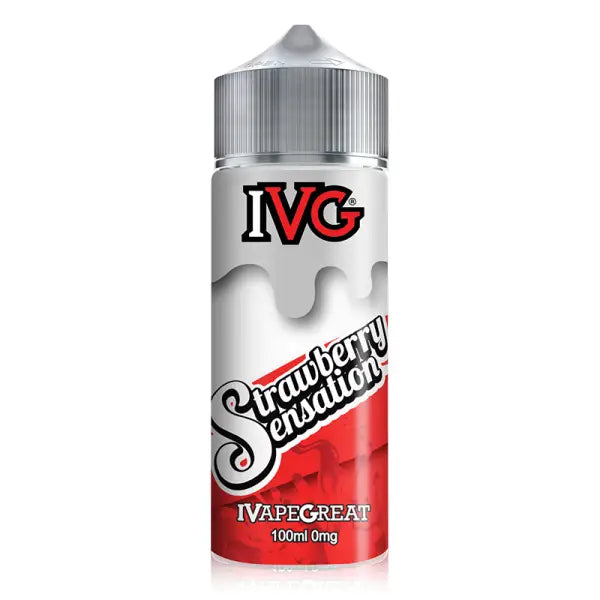 Strawberry Sensation Shortfill - 100ml - E-liquid - IVG