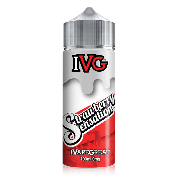 Strawberry Sensation Shortfill - 100ml - E-liquid - IVG