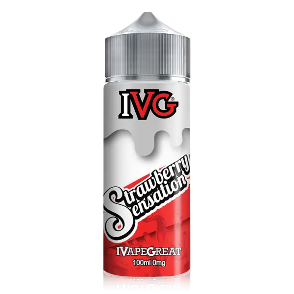 Strawberry Sensation Shortfill - 100ml - E-liquid - IVG
