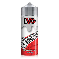 Strawberry Sensation Shortfill - 100ml - E-liquid - IVG