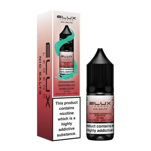 Strawberry Watermelon Bubblegum by Elux Legend - E-liquid -