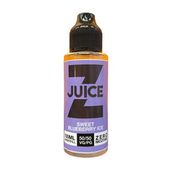 Sweet Blueberry Ice 50|50 Shortfill 100ml by Zoo Juice -
