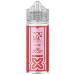 Sweet Strawberry Lemonade 100ml E-liquid - Pod Salt