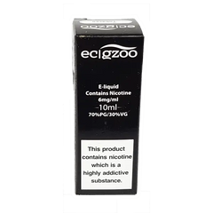 EcigZoo :Tobacco E-liquid, 6mg / 10ml, 