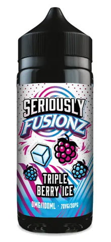 Triple Berry Ice 100ml Shortfill By Seriously Fusionz -