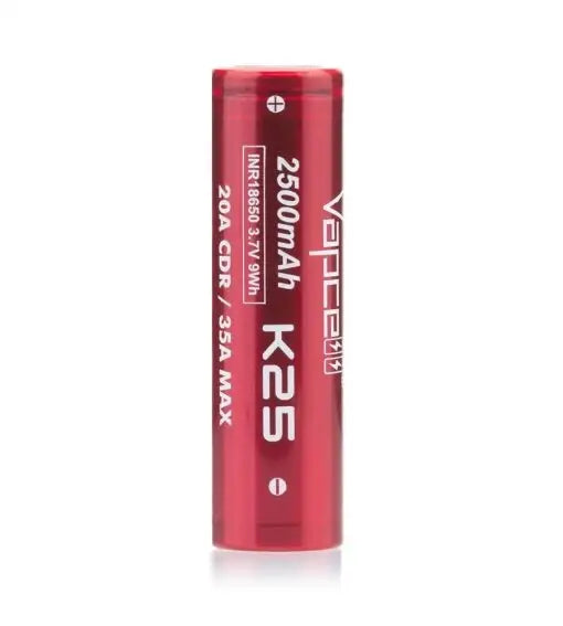 Vapcell K25 -18650 2500mAh Battery - Batteries - Mod VAPCELL