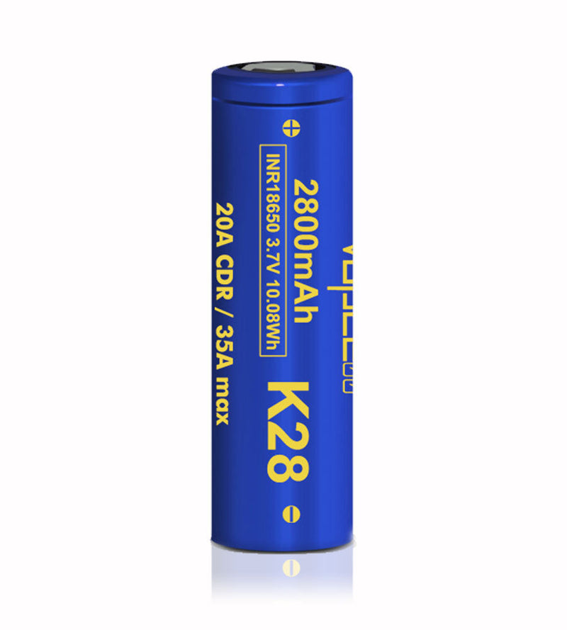 Vapcell K28 18650 2800mAh Battery Batteries - Mod 