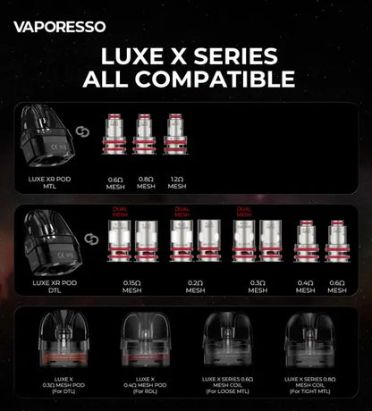 Vaporesso Luxe XR Max 2 Pod Kit Kits EcigZoo