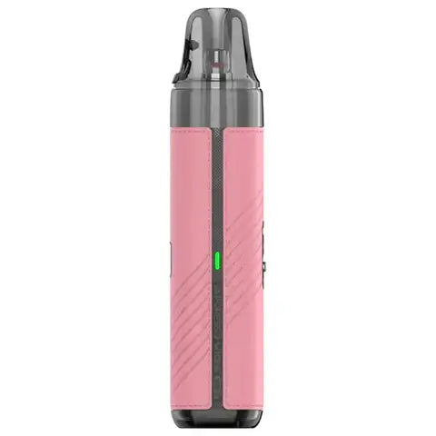 Leather Pink pod kit on white background