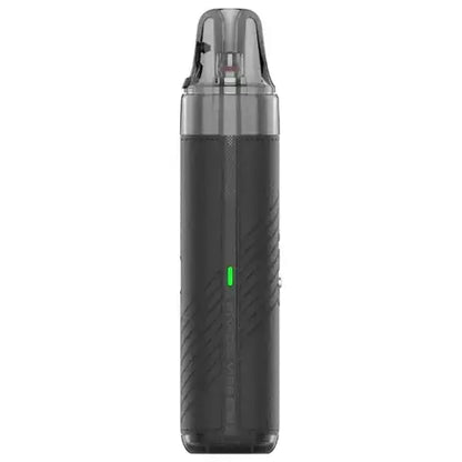 Leather Black pod kit on white background