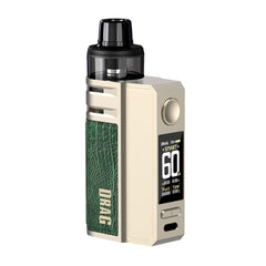 Voopoo Drag E60 Pod Kit Vape Device available at ecigzoo in Gold