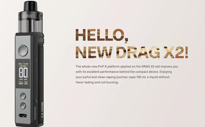 VooPoo Drag X2 Vape Pod Kit Kits Voopoo