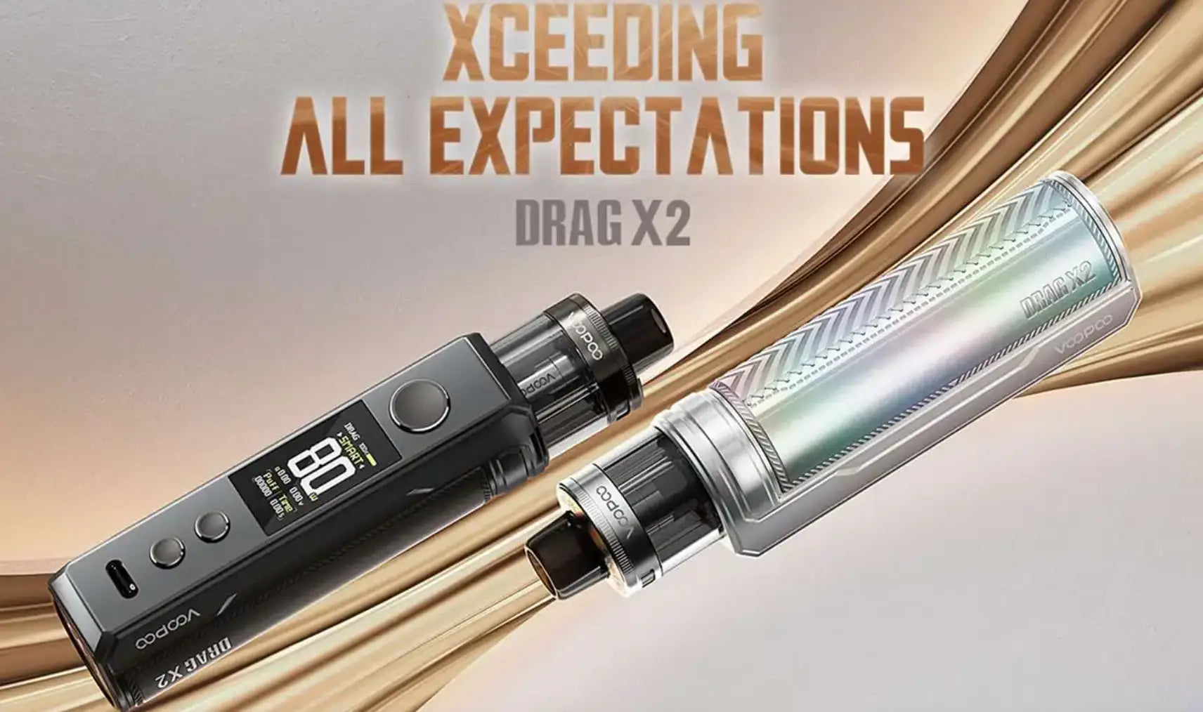 VooPoo Drag X2 Vape Pod Kit Kits Voopoo