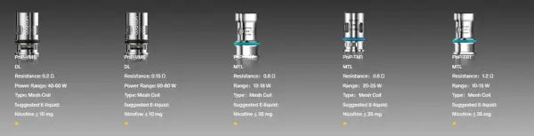 VooPoo PnP Coils - Voopoo