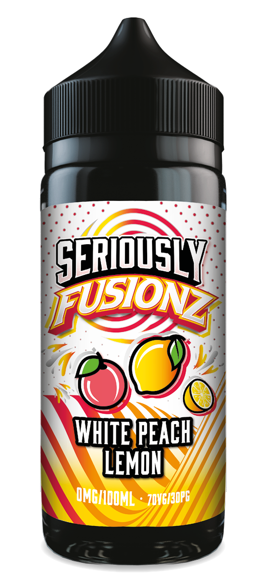 White Peach Lemon 100ml Shortfill By Seriously Fusionz -